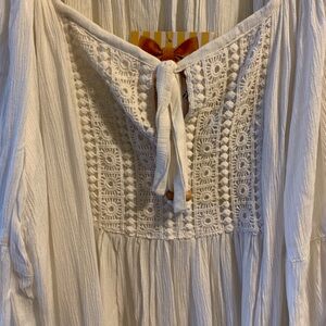 The Magic of Stevie and Lindsay White Gauze Dress